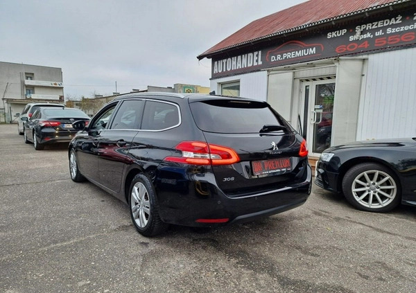 Peugeot 308 cena 30800 przebieg: 249506, rok produkcji 2015 z Reda małe 704